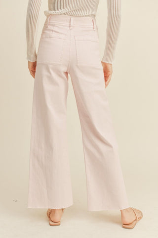 Strawberry Wide Leg Jean
