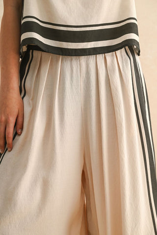 Border Stripe Top Set