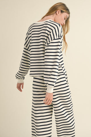 Navy Stripe Shirt
