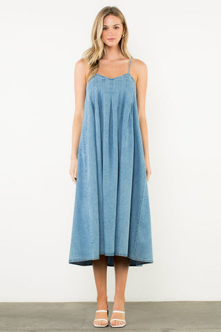 Denim Midi Dress