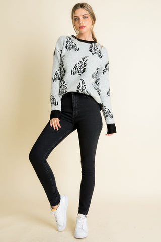 Zebra Sweater