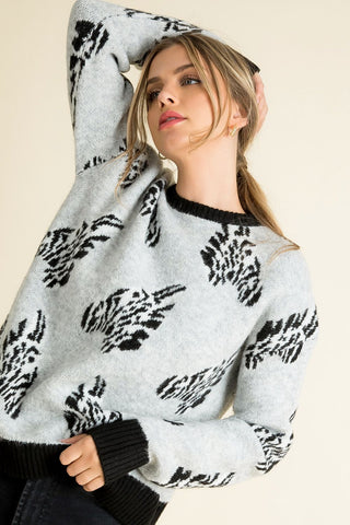Zebra Sweater