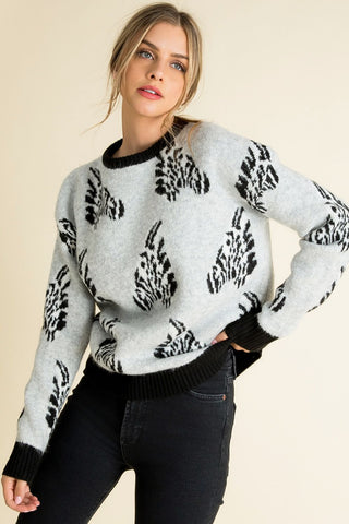 Zebra Sweater