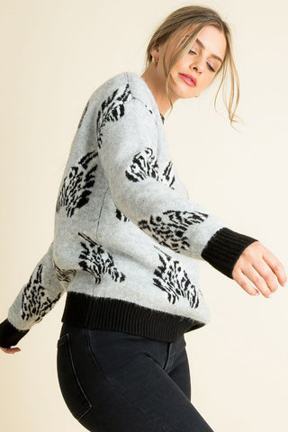 Zebra Sweater