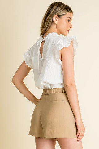 Flutter Sleeve Top
