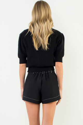 High Contrast Stitch Shorts